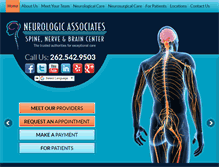 Tablet Screenshot of neurologicltd.com